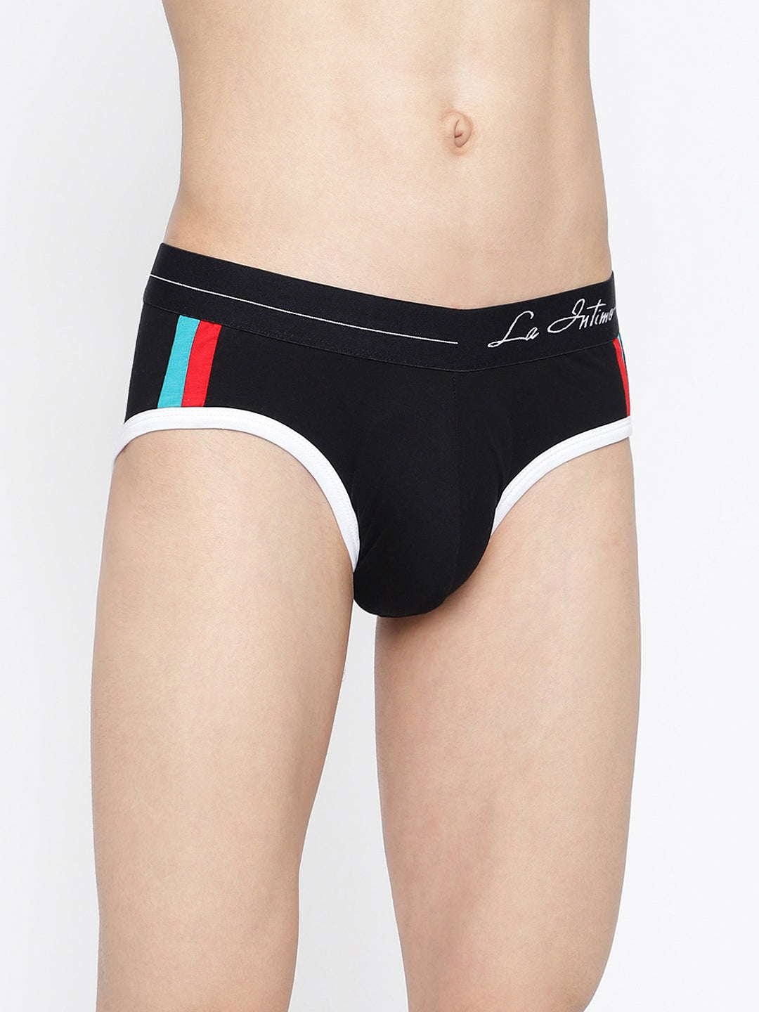 Men Double Striped Classic Brief