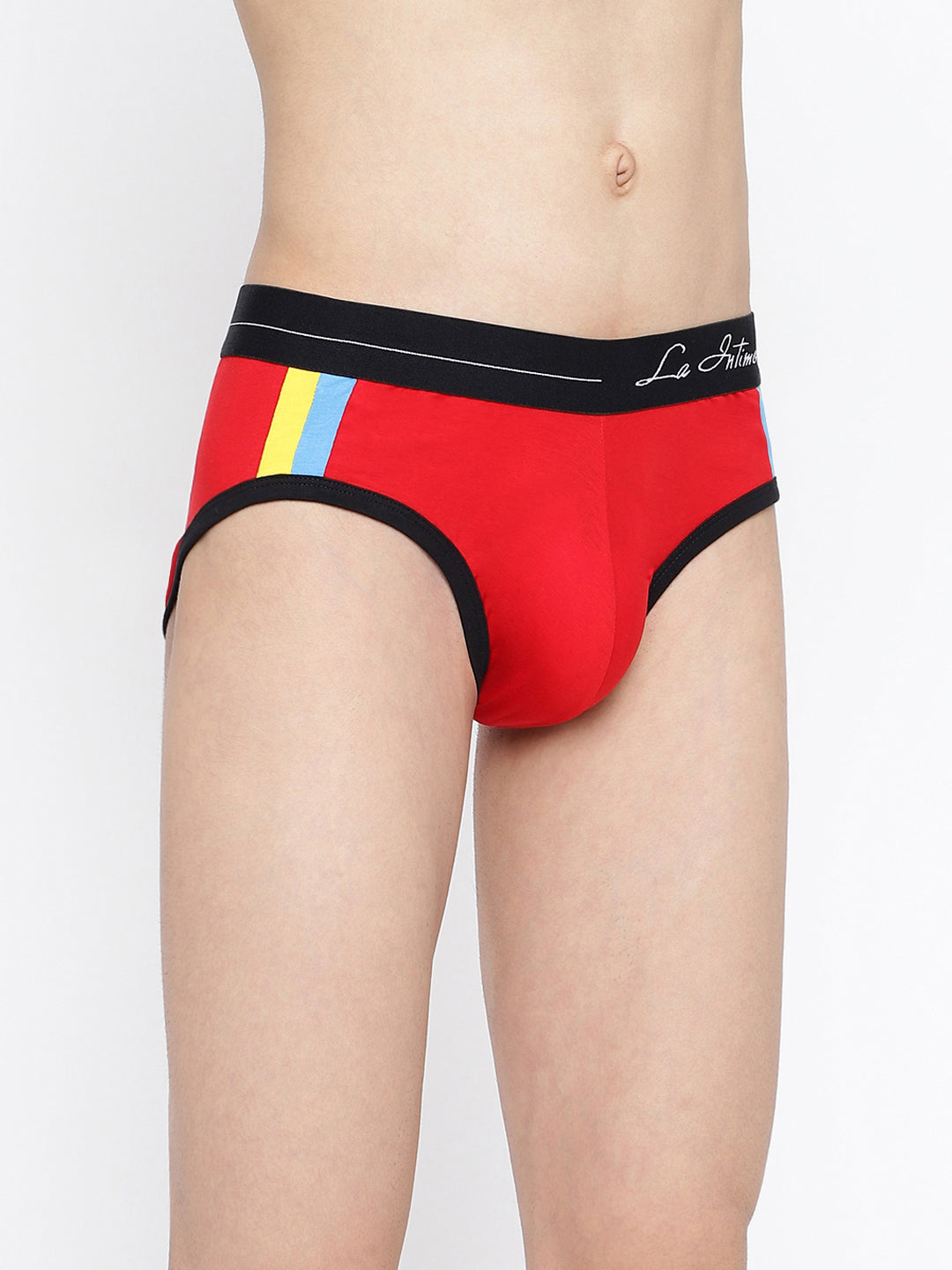 Men Double Striped Classic Brief