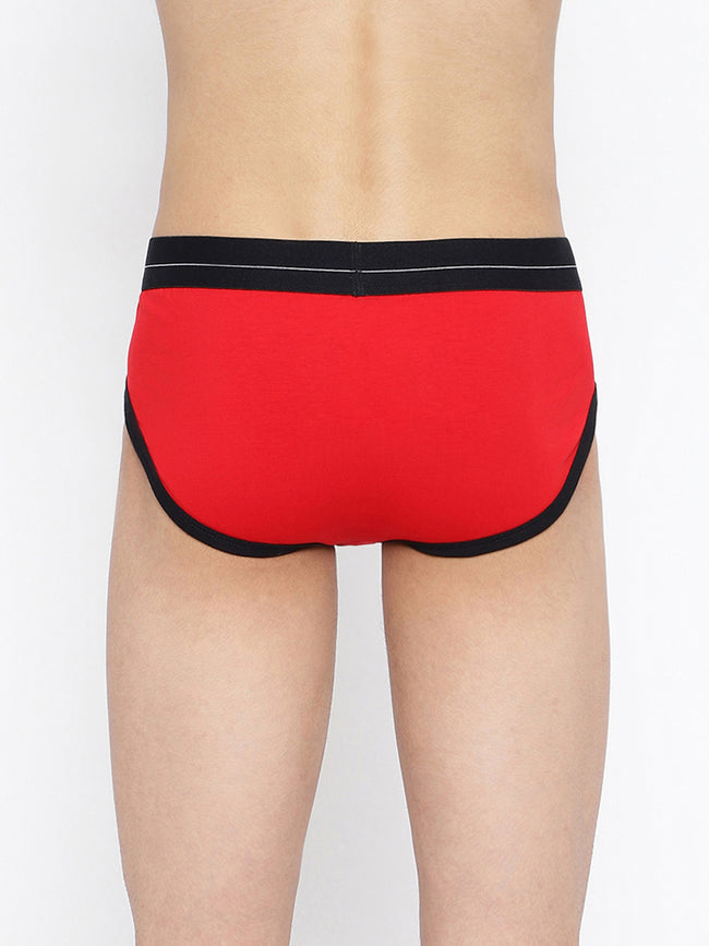 Men Double Striped Classic Brief