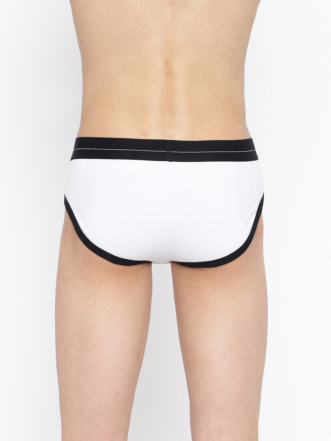 Men Double Striped Classic Brief
