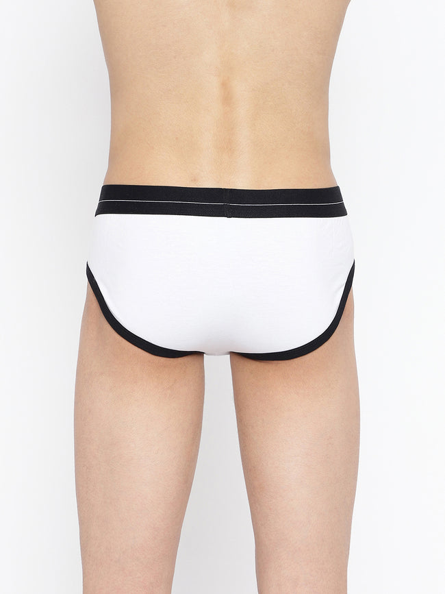 Men Double Striped Classic Brief