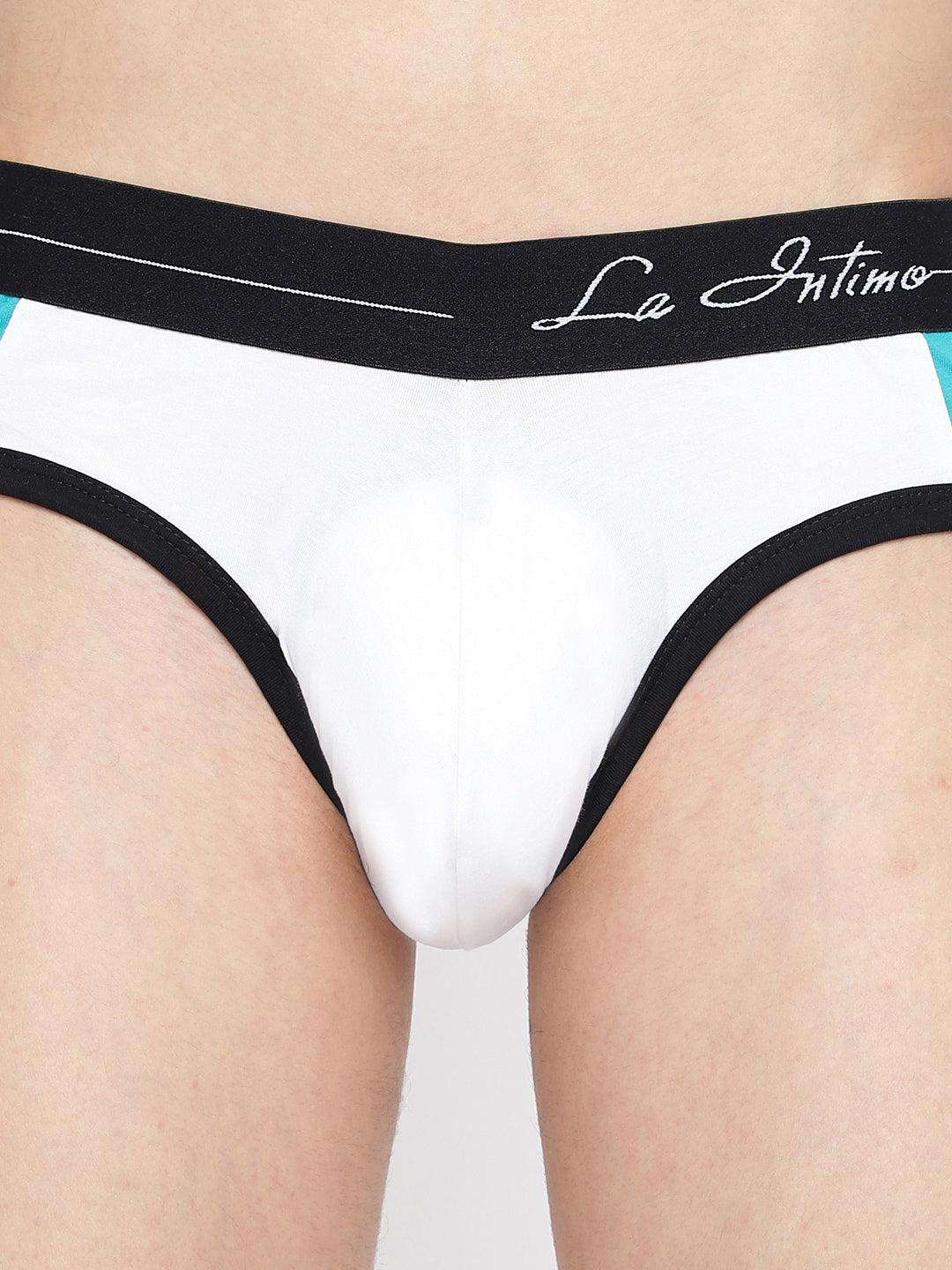 Men Double Striped Classic Brief