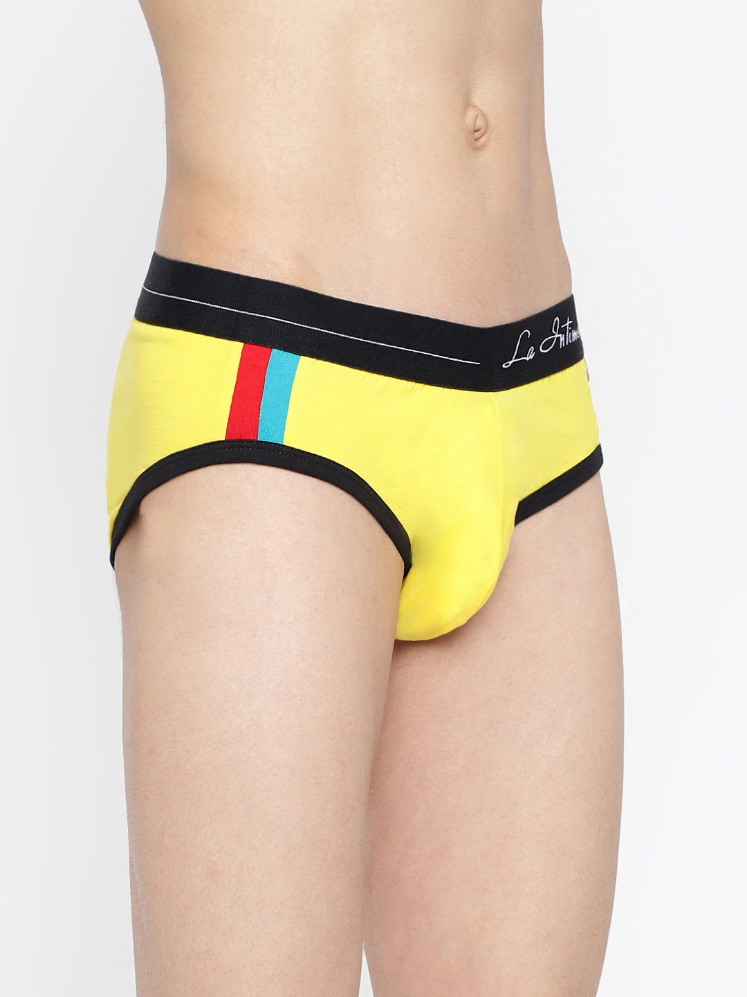 Men Double Striped Classic Brief