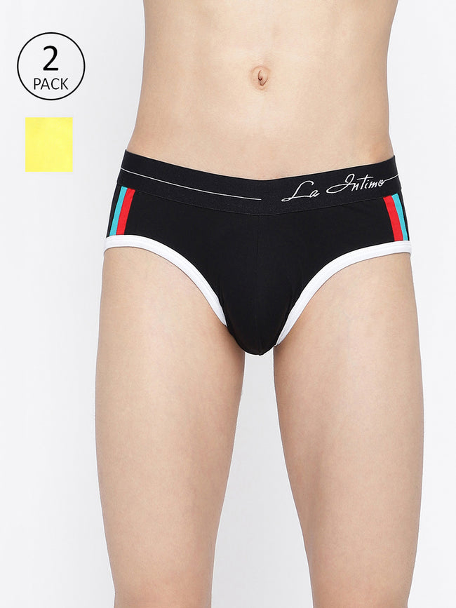 Men Double Striped Brief (Pack of 2)