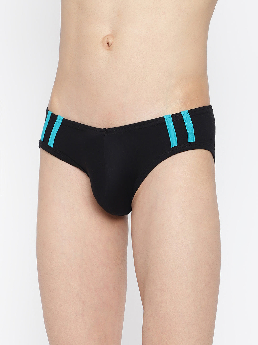 Striped and Solid Fashion Brief