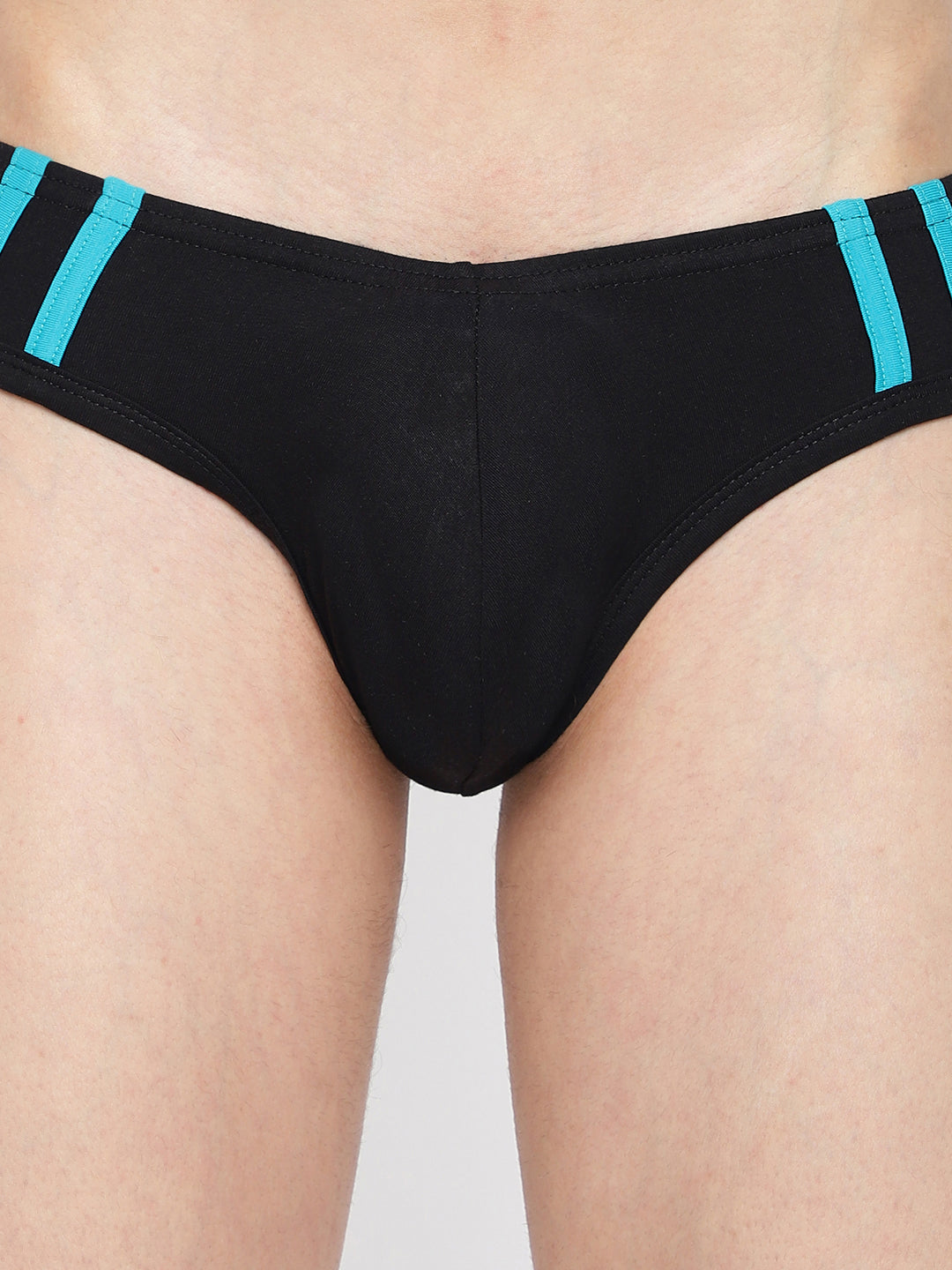 Striped and Solid Fashion Brief