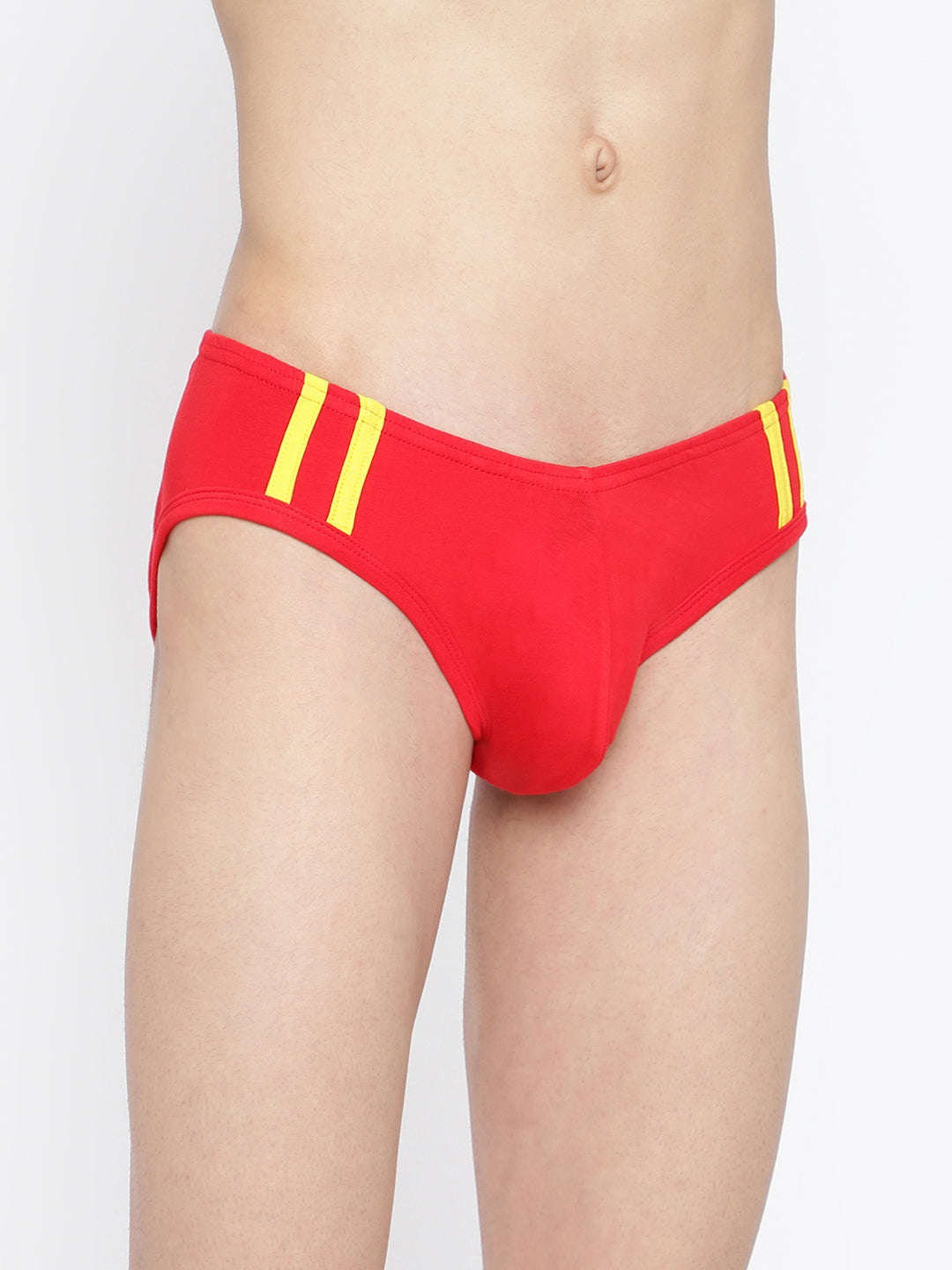 Striped and Solid Fashion Brief