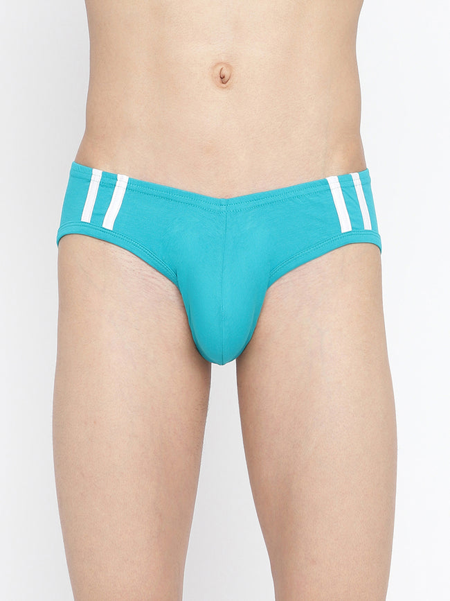 Striped and Solid Fashion Brief