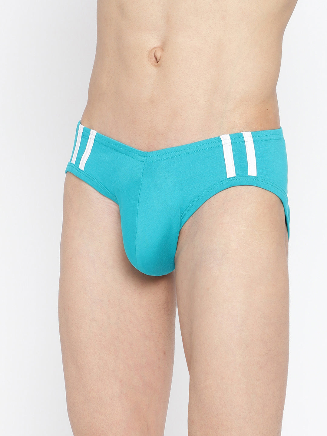 Striped and Solid Fashion Brief