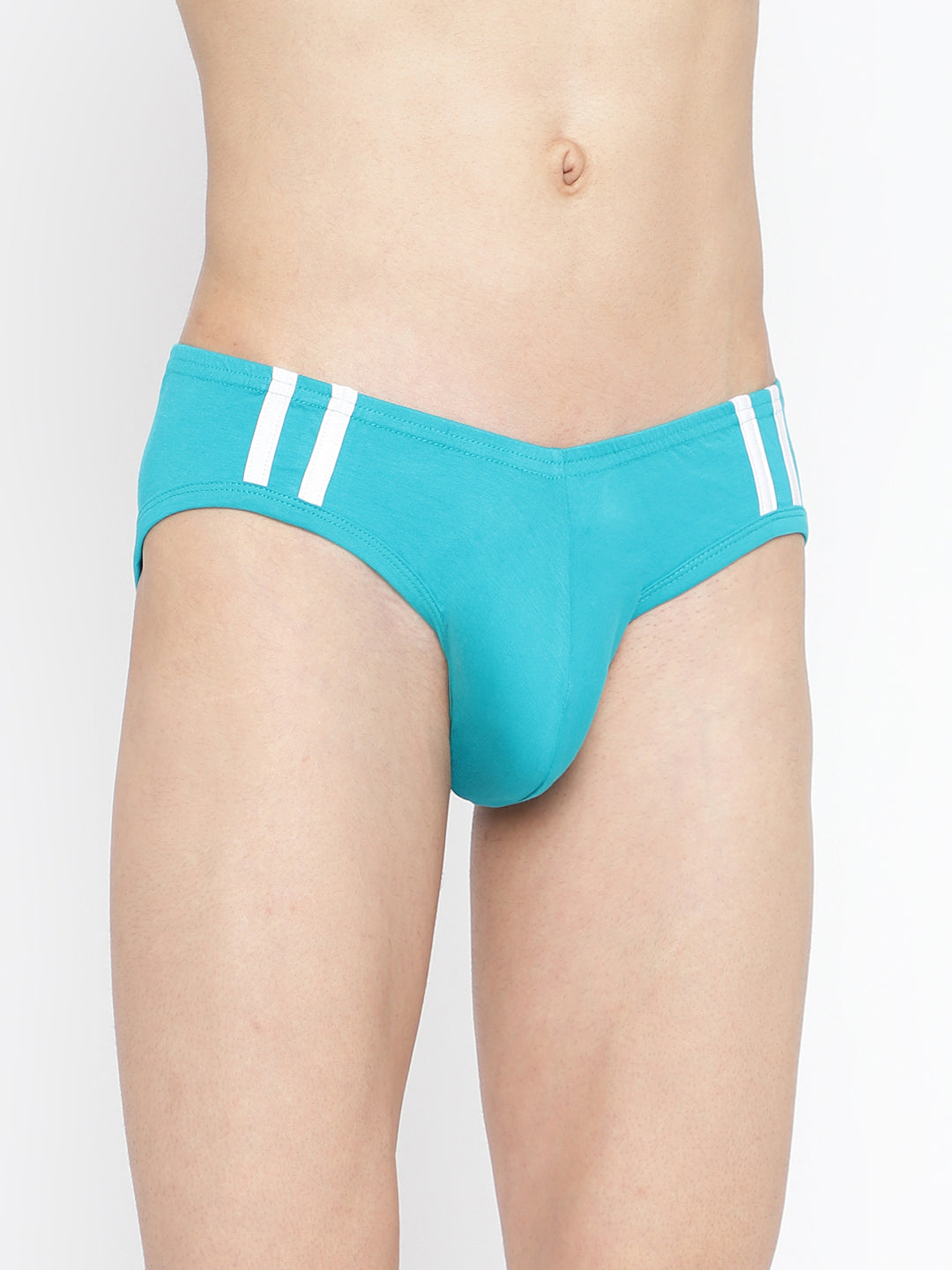 Striped and Solid Fashion Brief