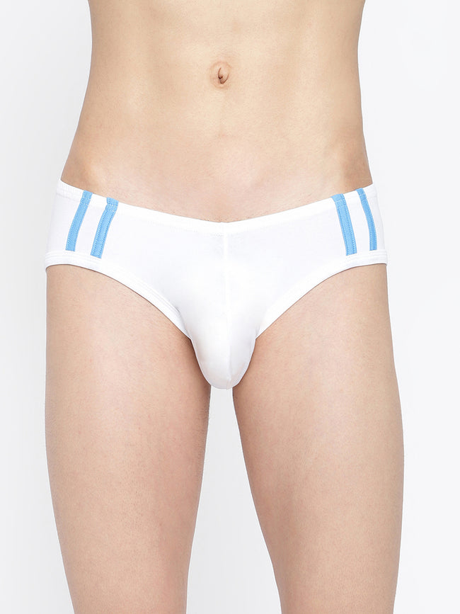 Striped and Solid Fashion Brief