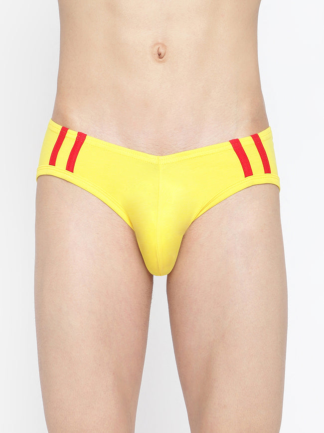 Striped and Solid Fashion Brief