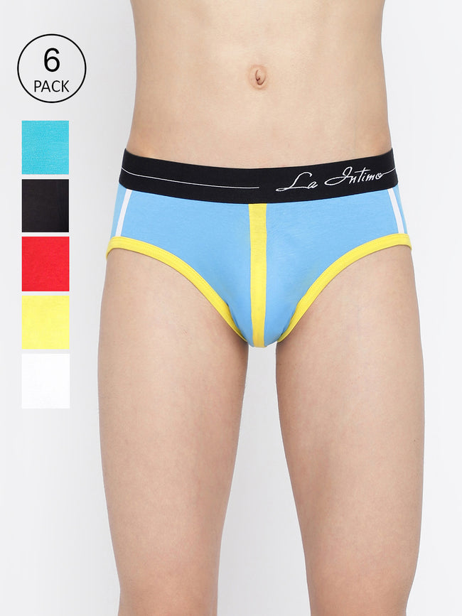 Men Retro Style Brief (Pack of 6)