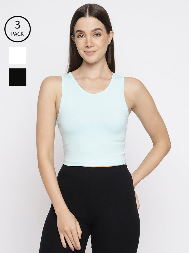 Women Teeny Weeny Camisole (Pack of 3)