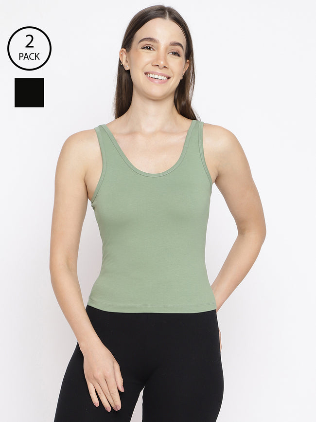 Women Inner Prankster Camisole (Pack of 2)
