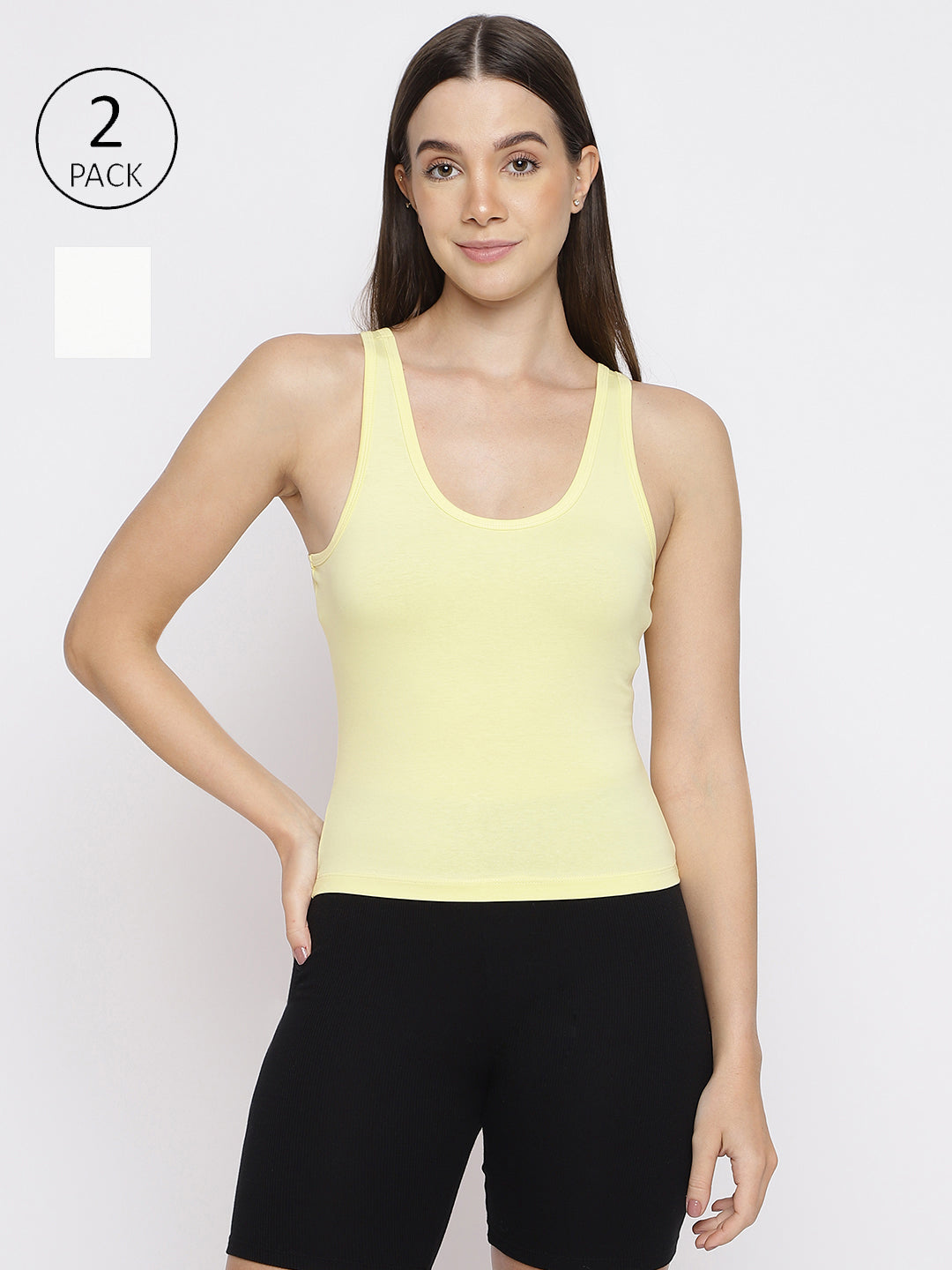 Women Inner Prankster Camisole (Pack of 2)