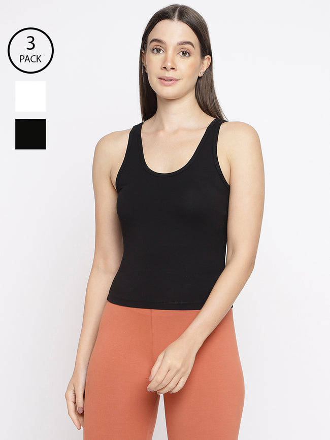 Women Inner Prankster Camisole (Pack of 3)