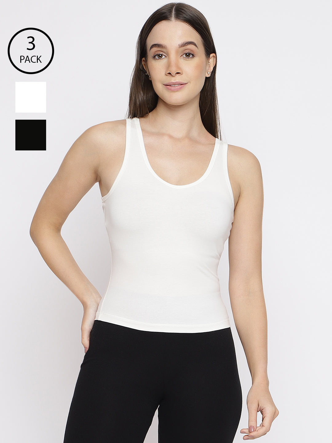 Women Inner Prankster Camisole (Pack of 3)