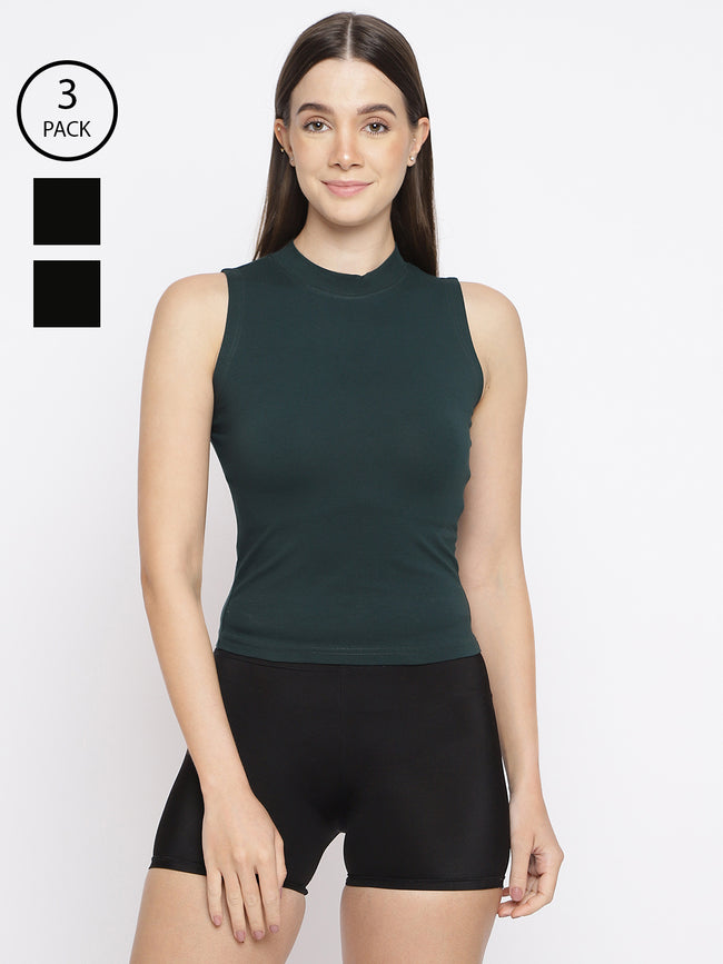 Women Bold Babe Camisole (Pack of 3)