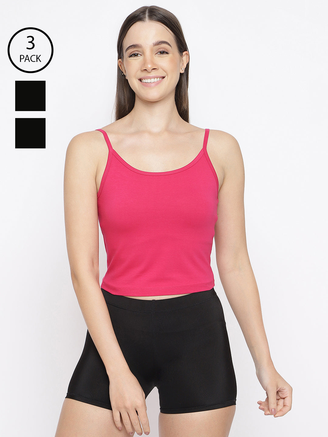 Women Forever Beauty Camisole (Pack of 3)