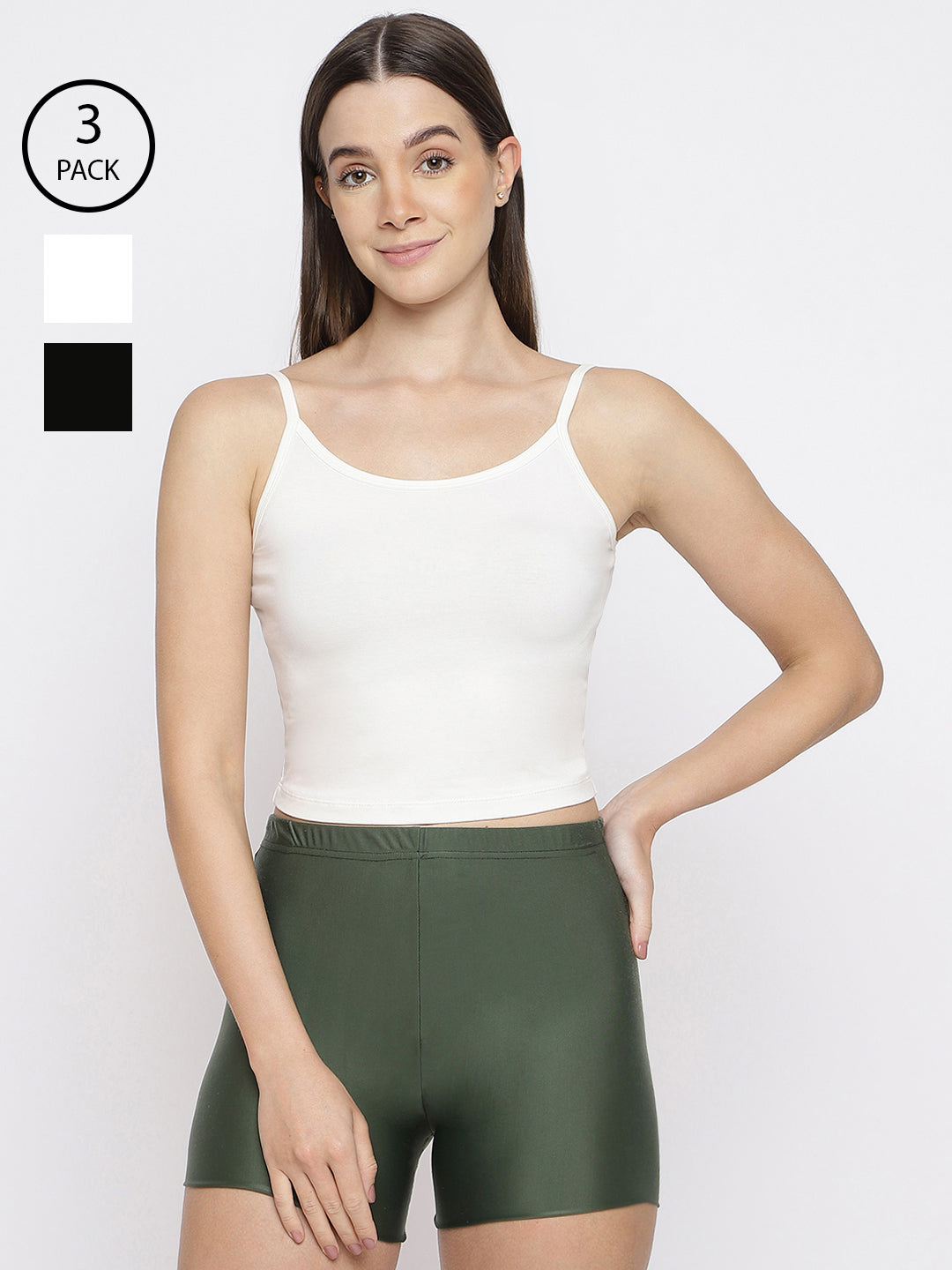 Women Forever Beauty Camisole (Pack of 3)