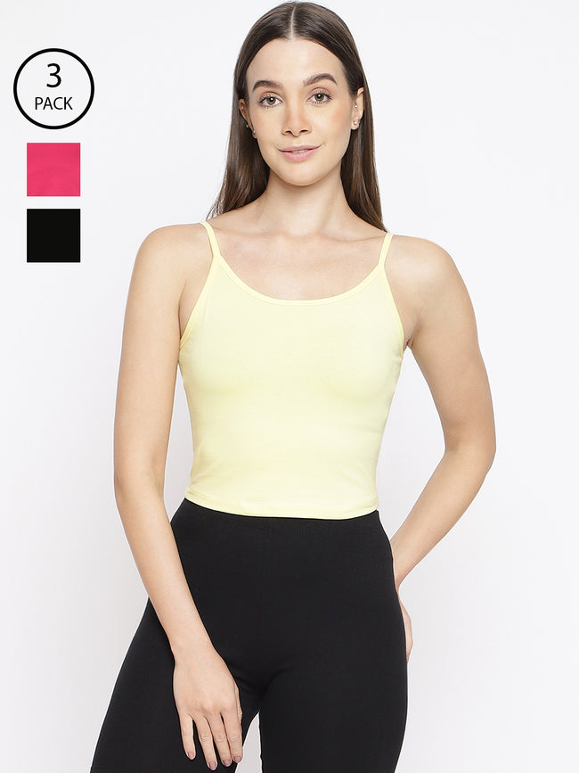 Women Forever Beauty Camisole (Pack of 3)