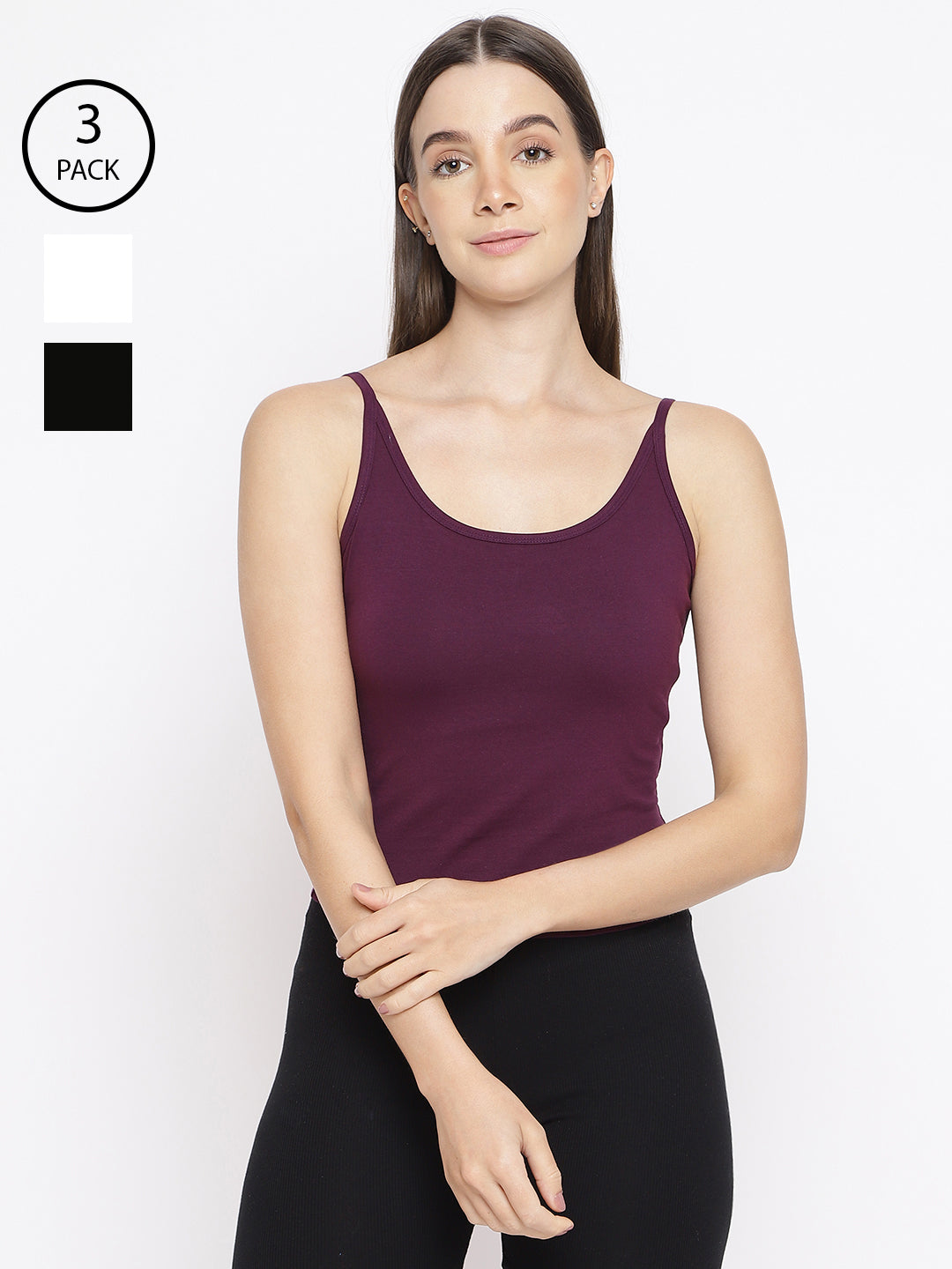 Women Timeless Style Camisole (Pack of 3)