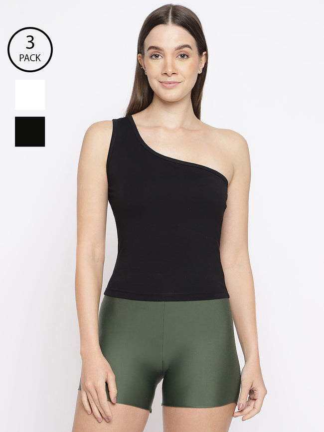 Women Eased Elegance Camisole (Pack of 3)