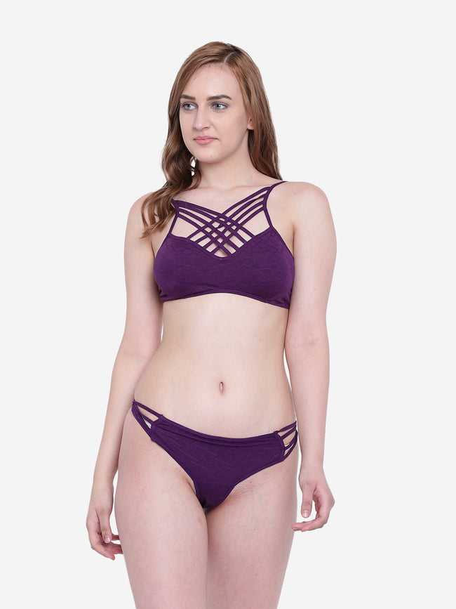 Women SeaOath Bikini Beach Wear