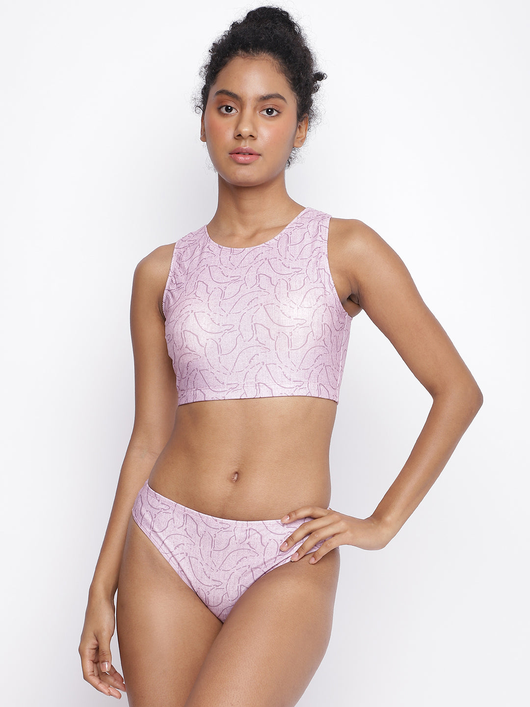 Women Kiltan Twin Shoulder Tankini Upper