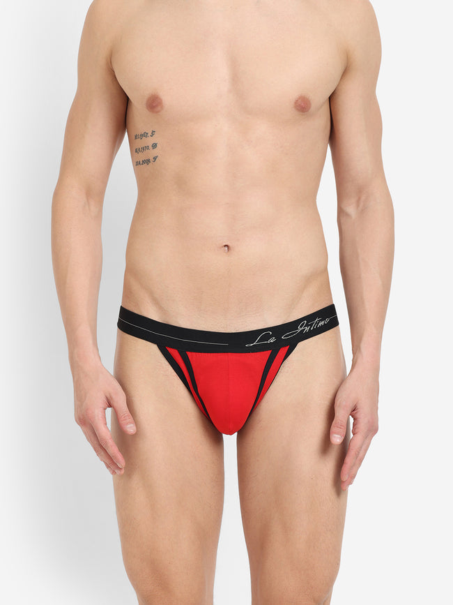 Men Racer Jock Brief