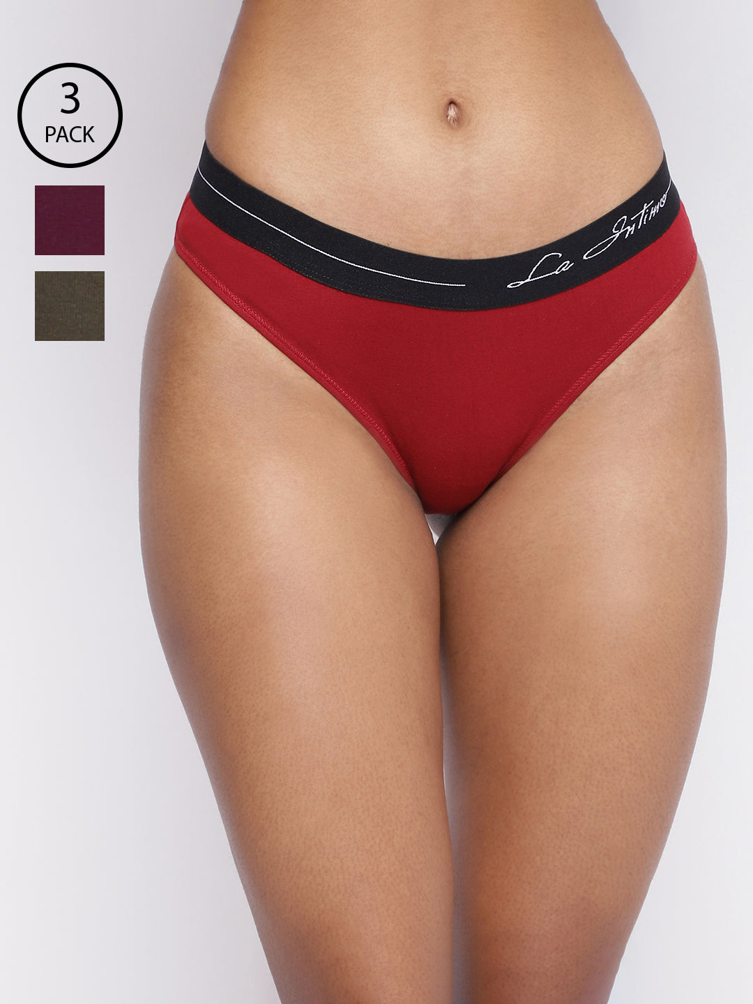 Dulce Candy Brief Panty Pack of 3