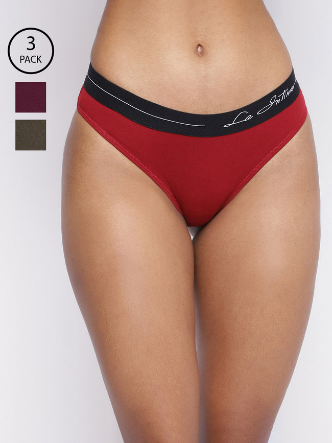 Dulce Candy Brief Panty Pack of 3