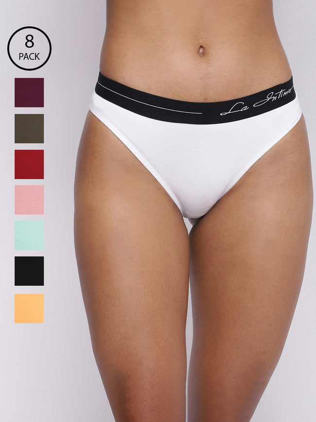 Dulce Candy Brief Panty Pack of 8