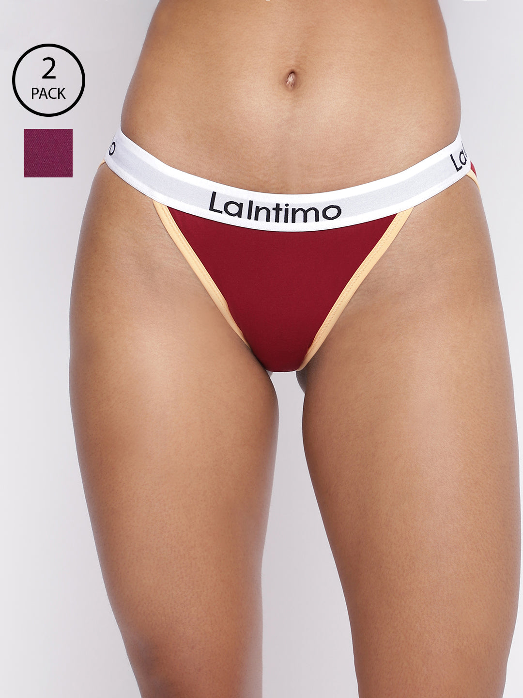 Moda Fashionable Brief Panty Pack of 2