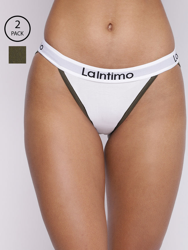Moda Fashionable Brief Panty Pack of 2