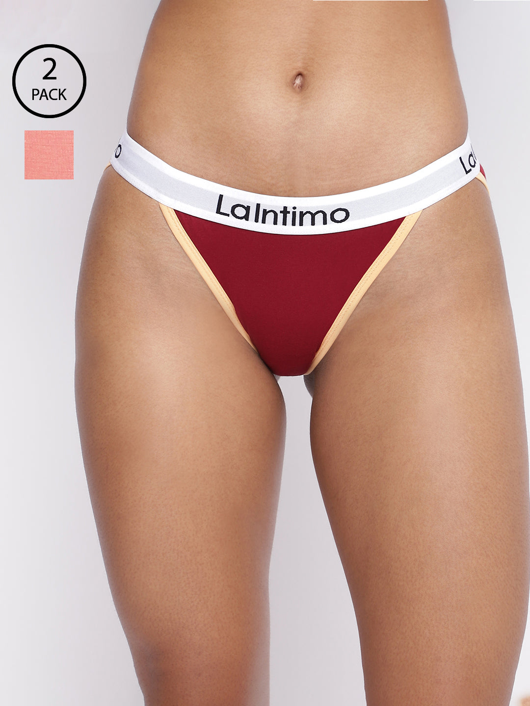 Moda Fashionable Brief Panty Pack of 2
