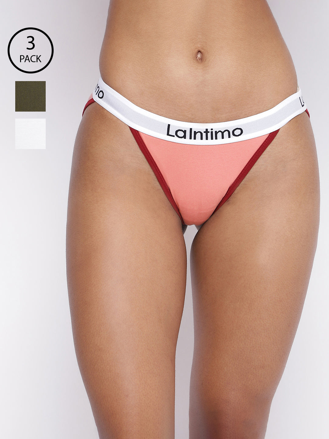 Moda Fashionable Brief Panty Pack of 3