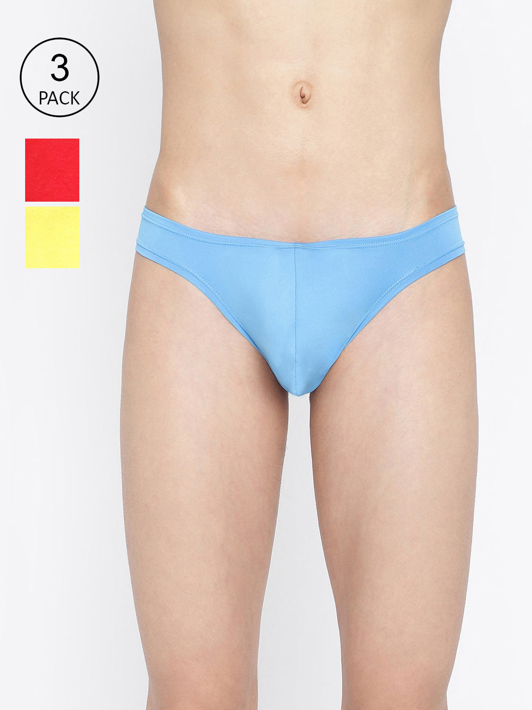Semi-Seamless Featherlight Brief Pack of 3