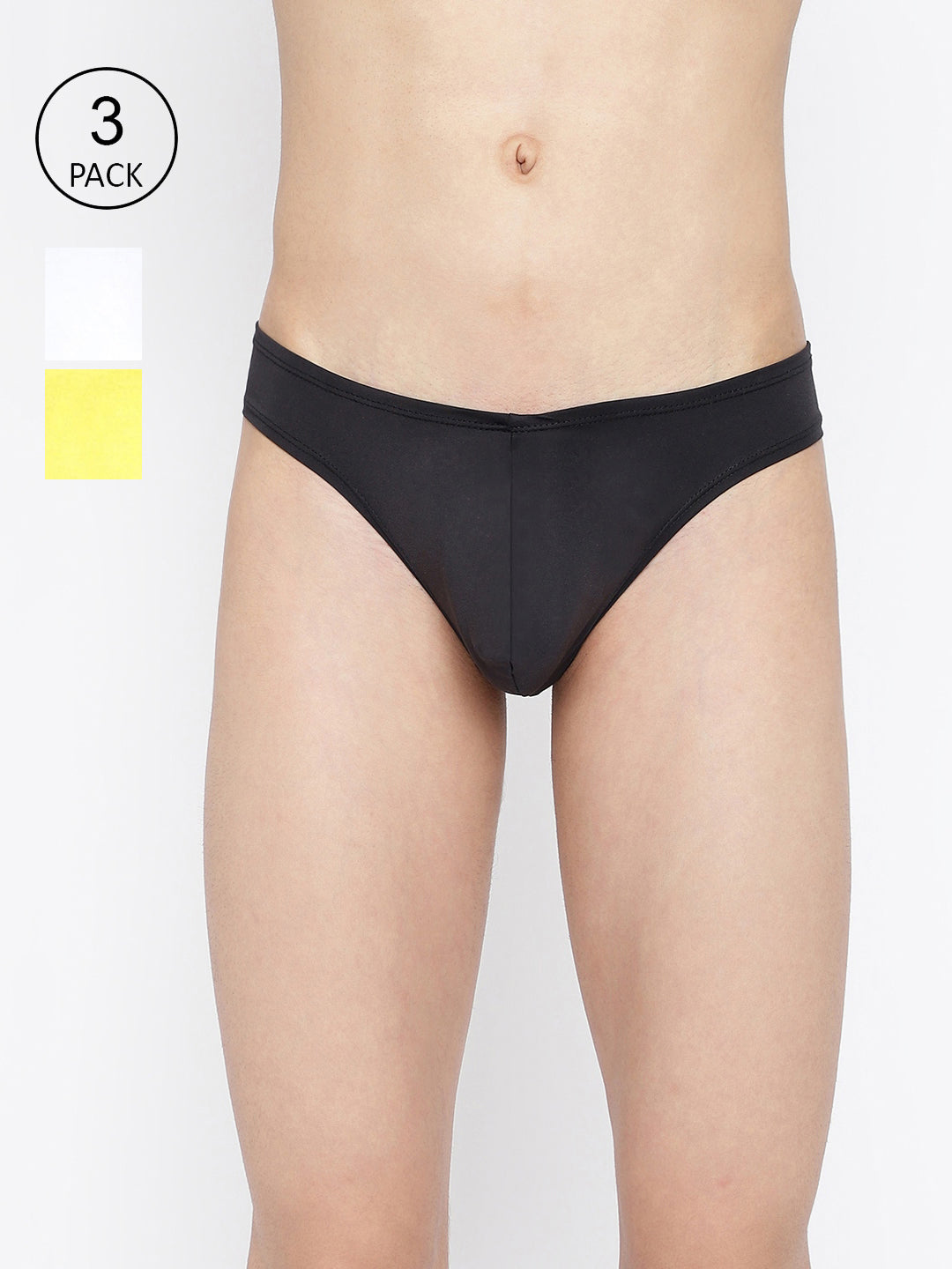 Semi-Seamless Featherlight Brief Pack of 3