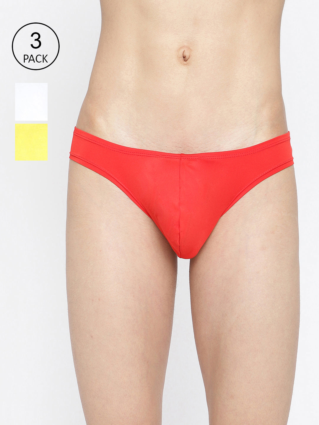 Semi-Seamless Featherlight Brief Pack of 3