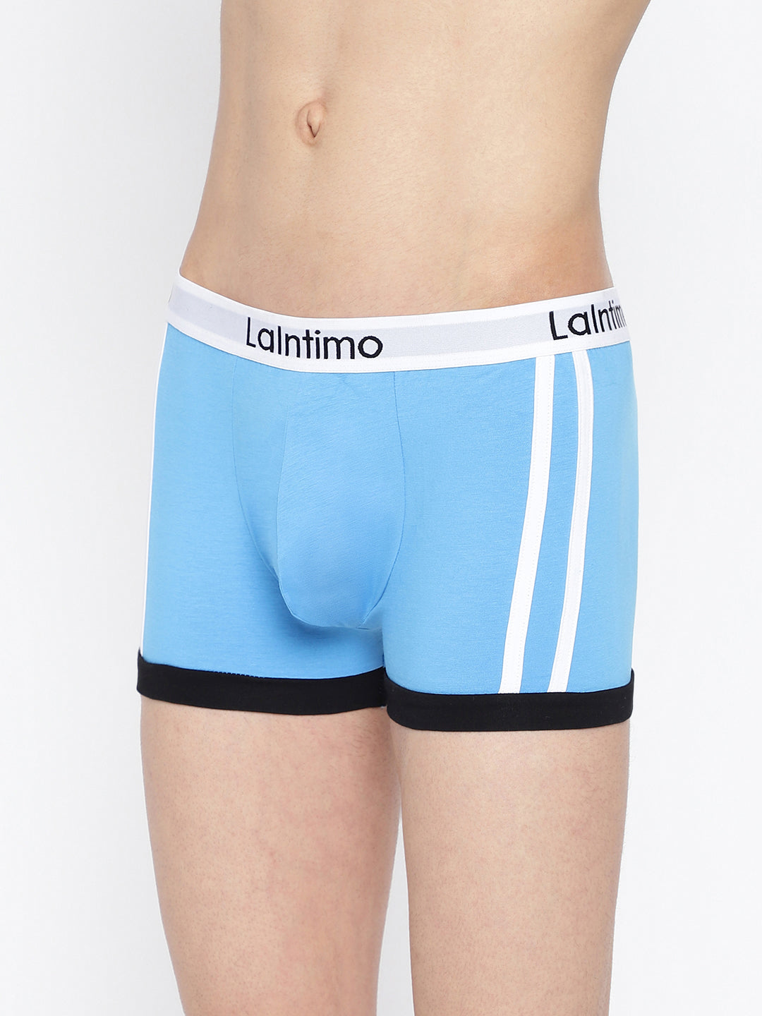 Men Body Boost Striped Trunk (Pack of 2)