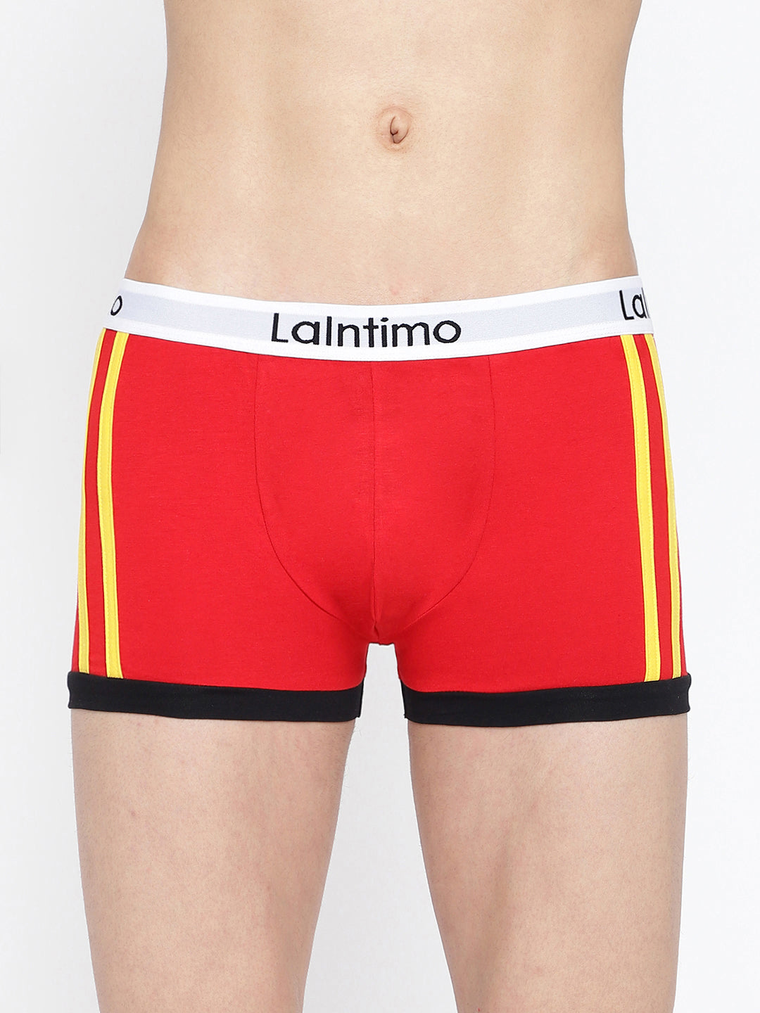 Men Body Boost Striped Trunk (Pack of 3)