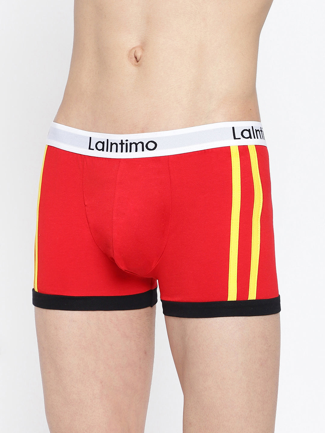 Men Body Boost Striped Trunk (Pack of 3)