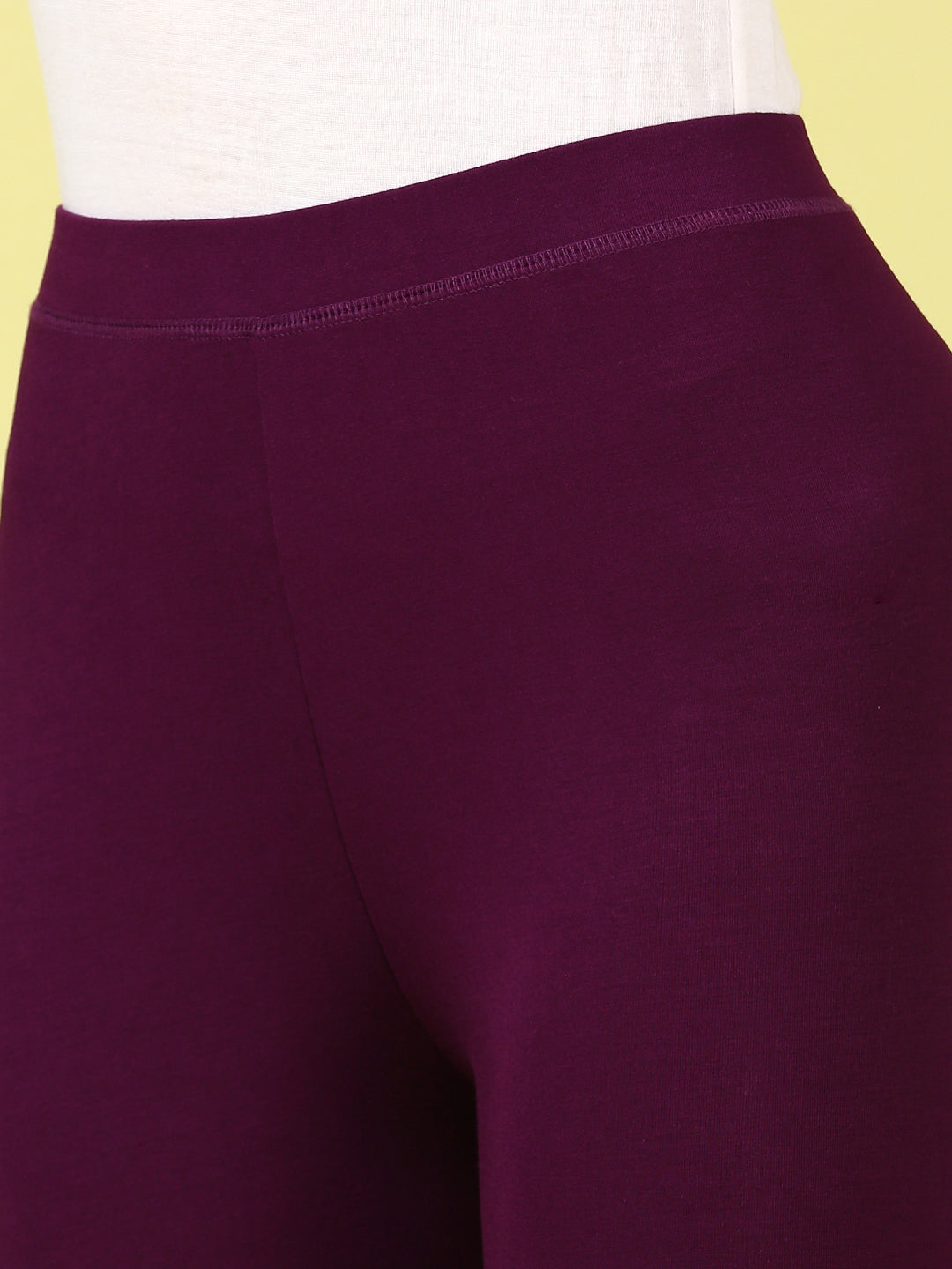 Women Purple Casual Leggings