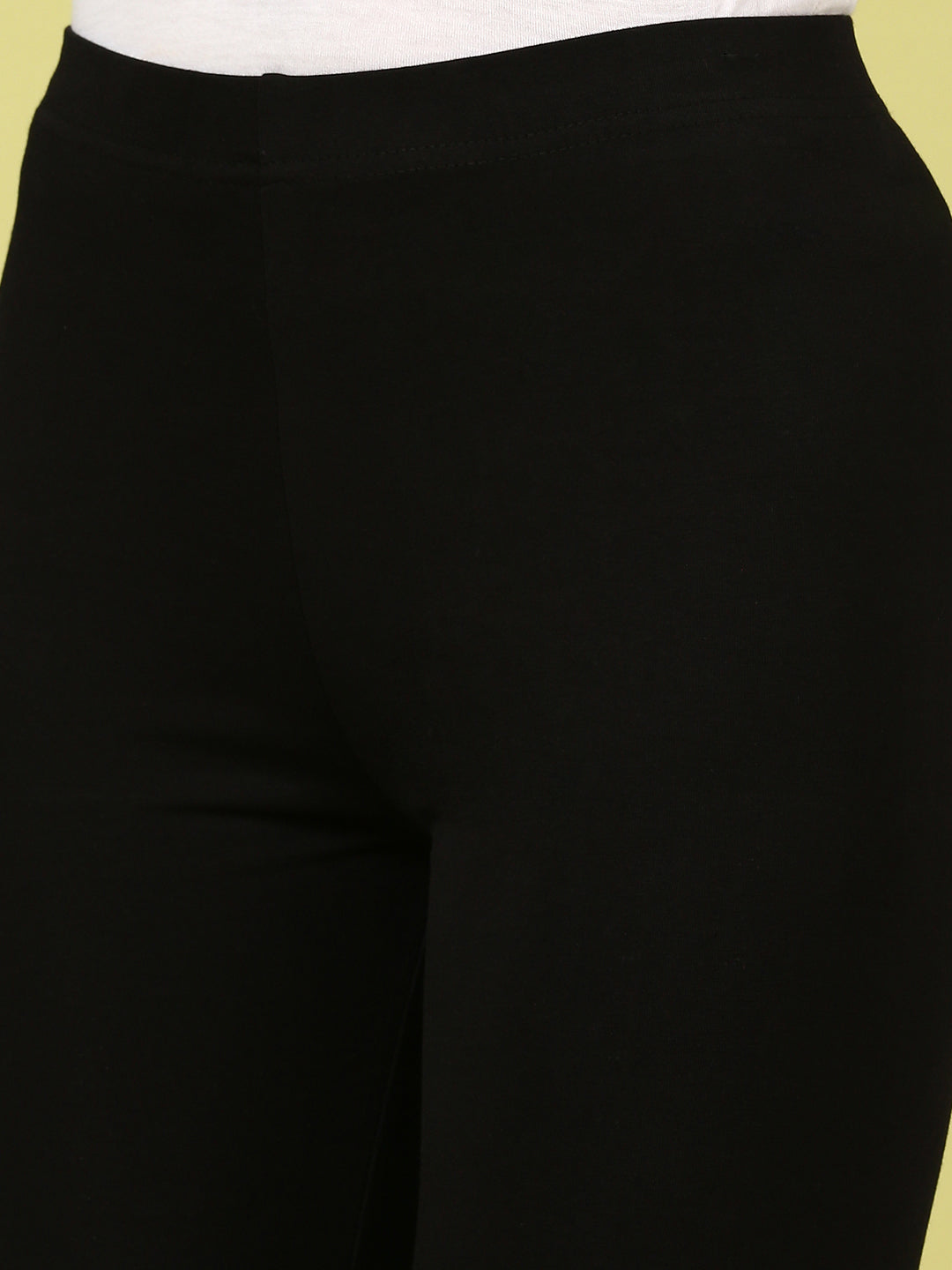 Women Black Casual Leggings