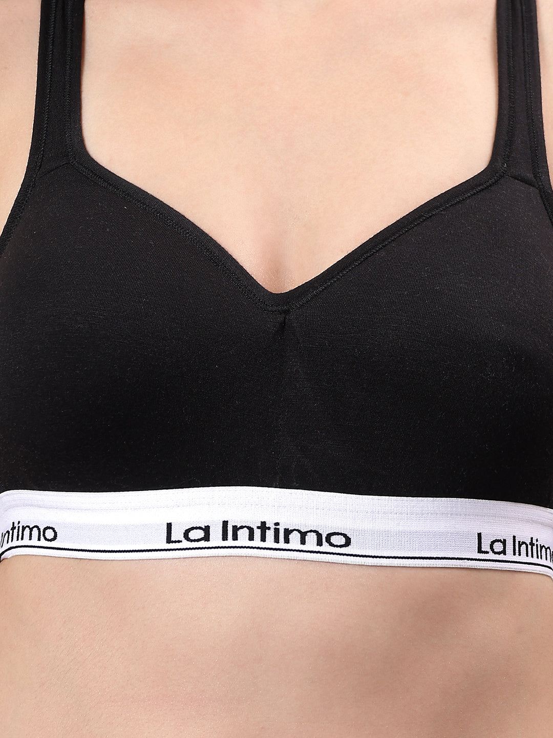 Padded Active Sports Cross Back Bra