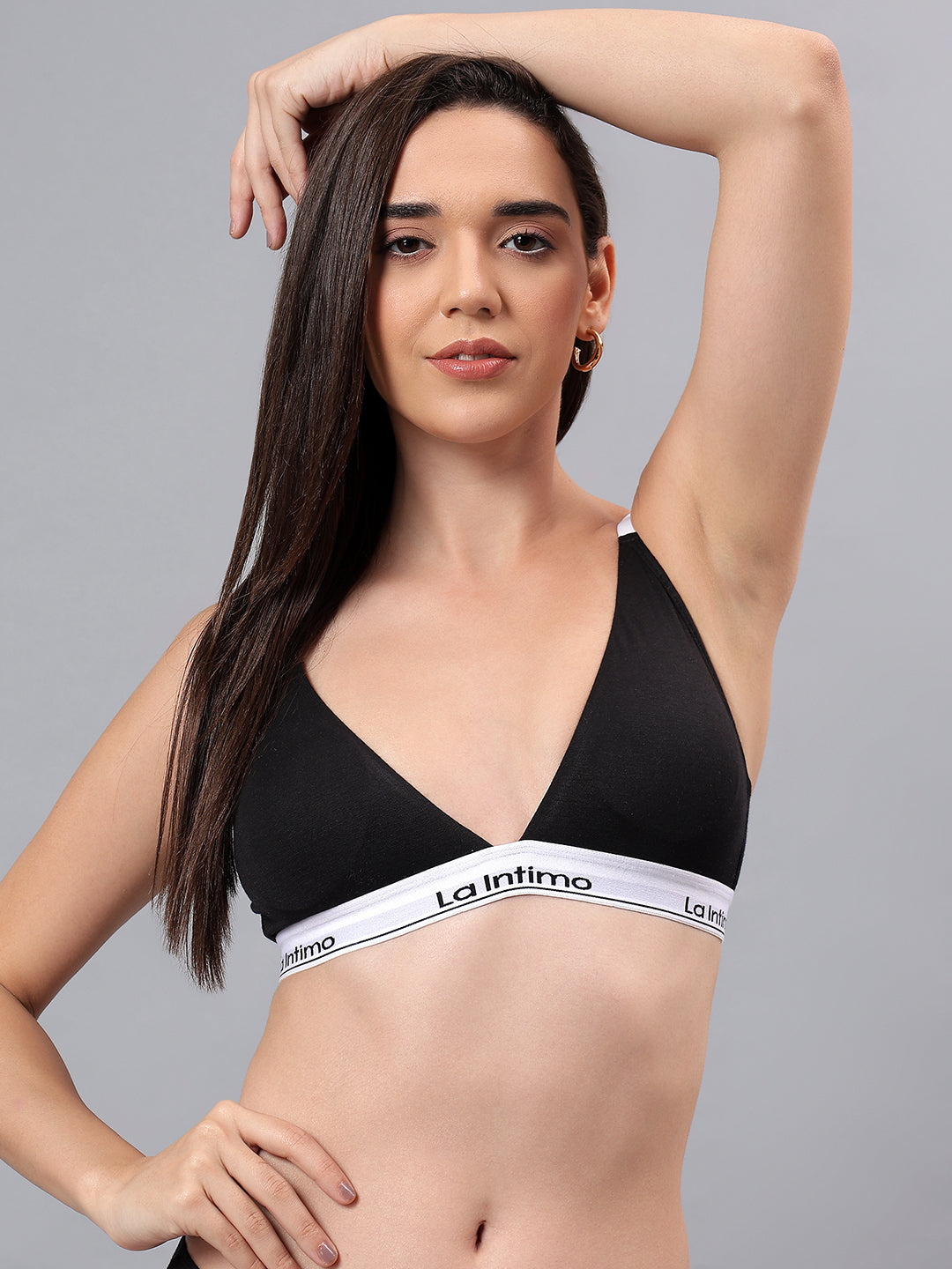 Adjustable Straps Semi-Padded Bralette