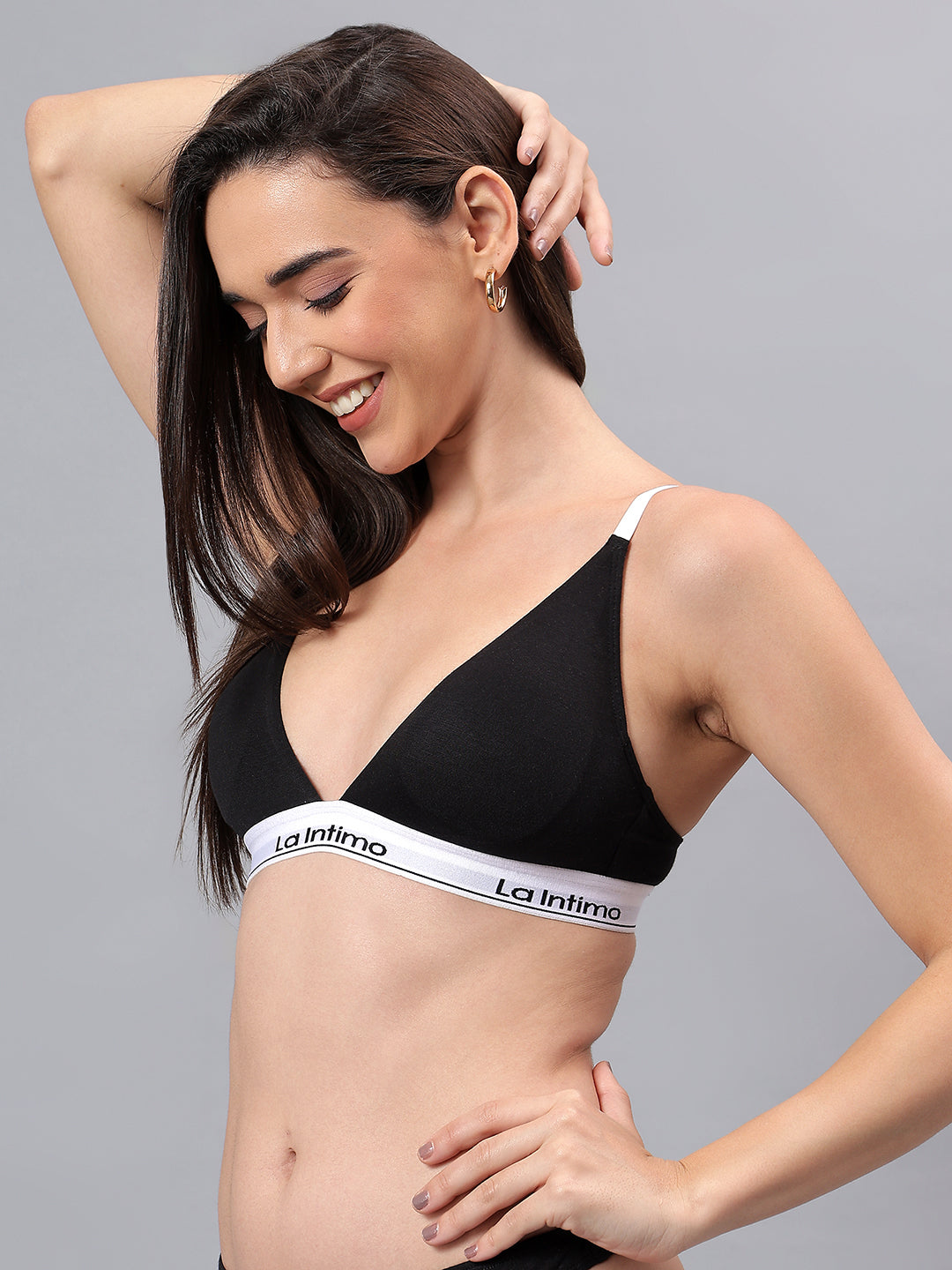 Adjustable Straps Semi-Padded Bralette