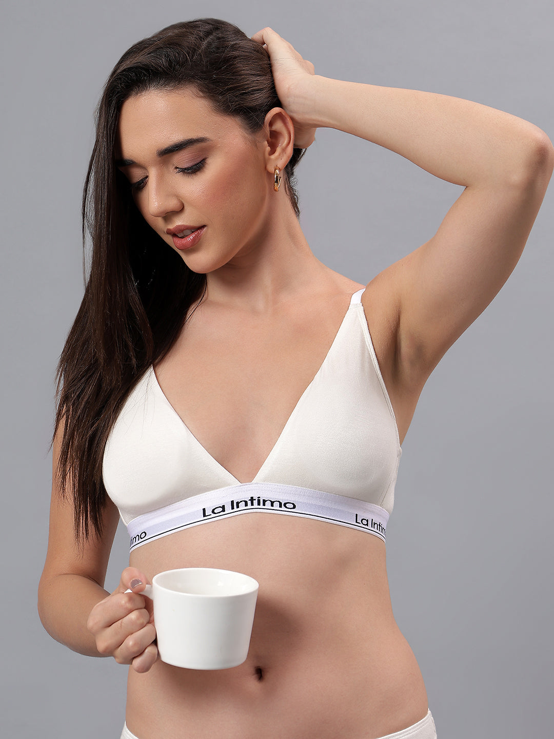 Adjustable Straps Semi-Padded Bralette